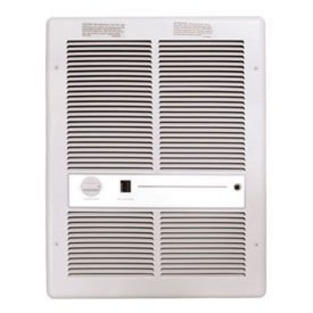 TPI Fan Forced Wall Heater With Summer Fan Switch, 240V, 4800W, White H3317T2SRPW